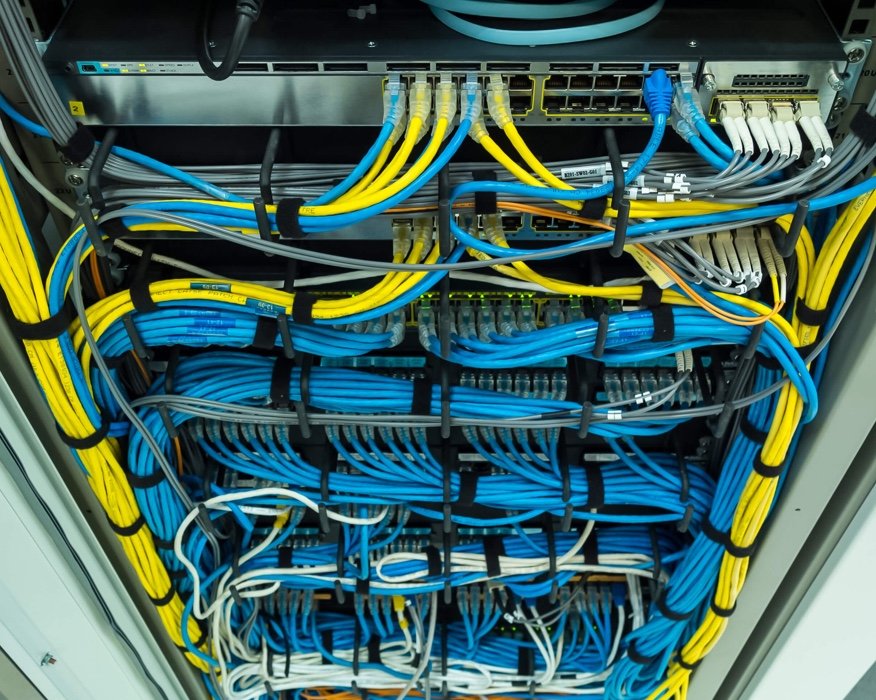 Instalación de red empresarial